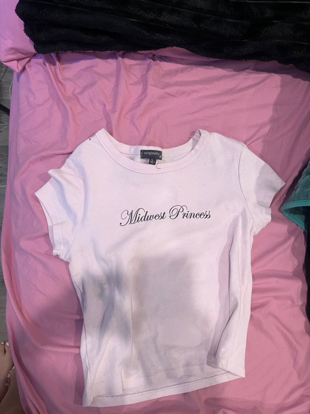 Midwest Princess Pink Crop Top - Originality